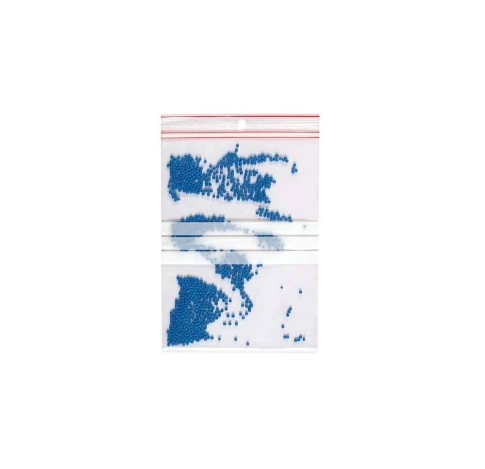 MINIGRIP 50x75 mm avec bande inscription 100 pce