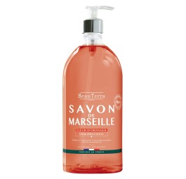 BEAUTERRA savon Marseille liq fleur orang 1000 ml