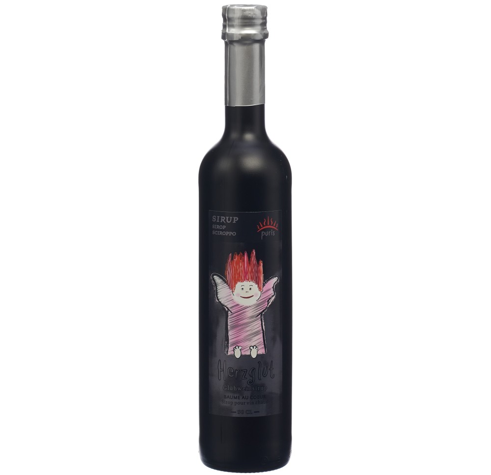 PURIS sirop Engeli Punsch Herzglut 6 x 50 cl