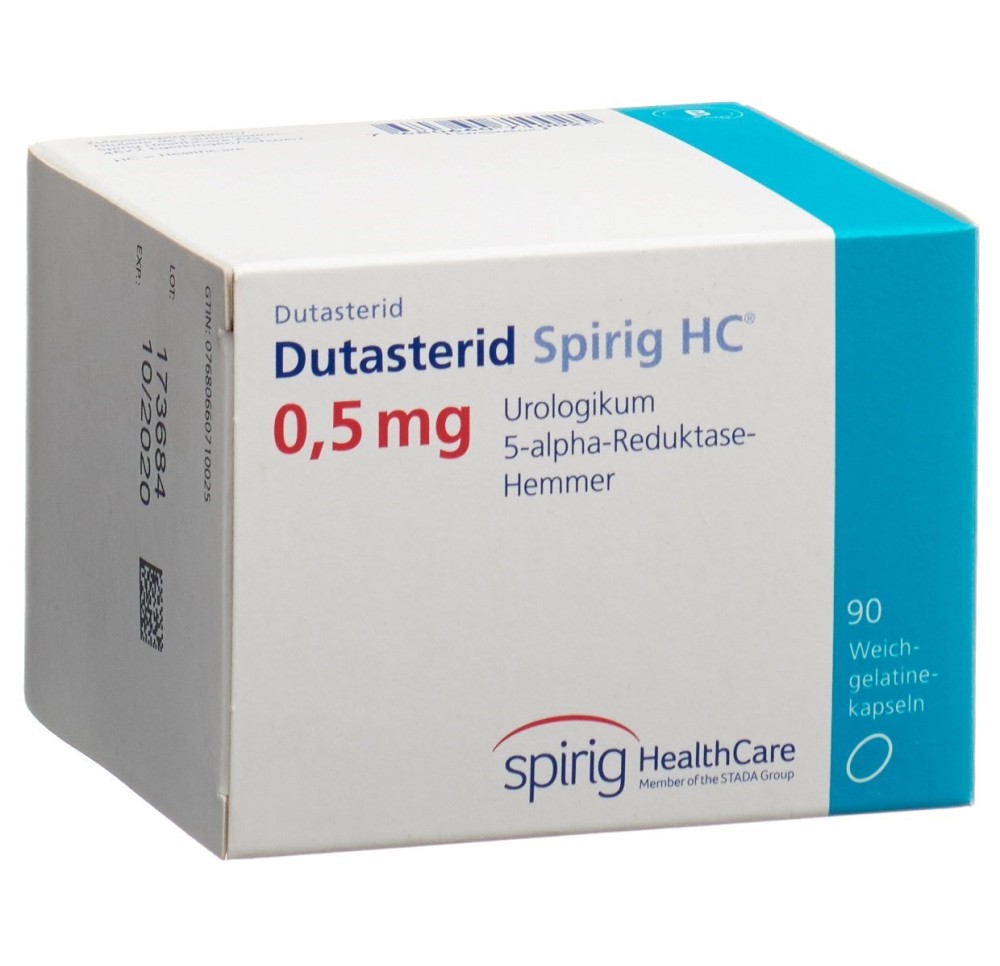 DUTASTERID Spirig HC caps moll 0.5 mg 90 pce