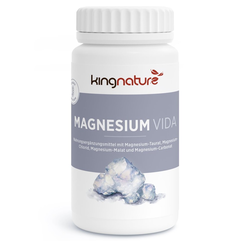 KINGNATURE Magnesium Vida caps 1020 mg bte 60 pce