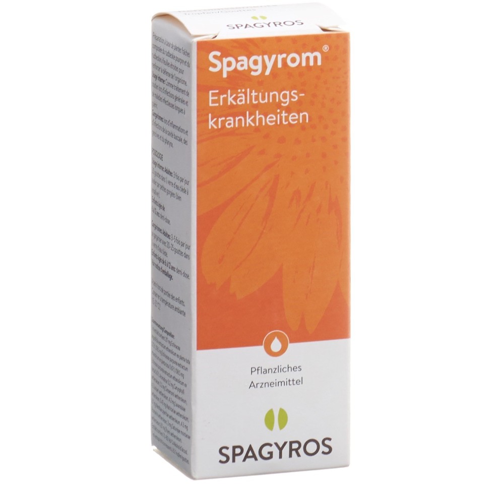 SPAGYROM Refroidissements gouttes fl 50 ml