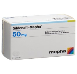 SILDENAFIL Mepha cpr pell 50 mg 24 pce