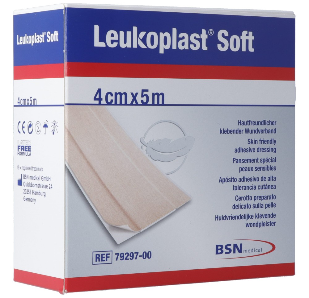 LEUKOPLAST Soft 4cmx5m rouleau