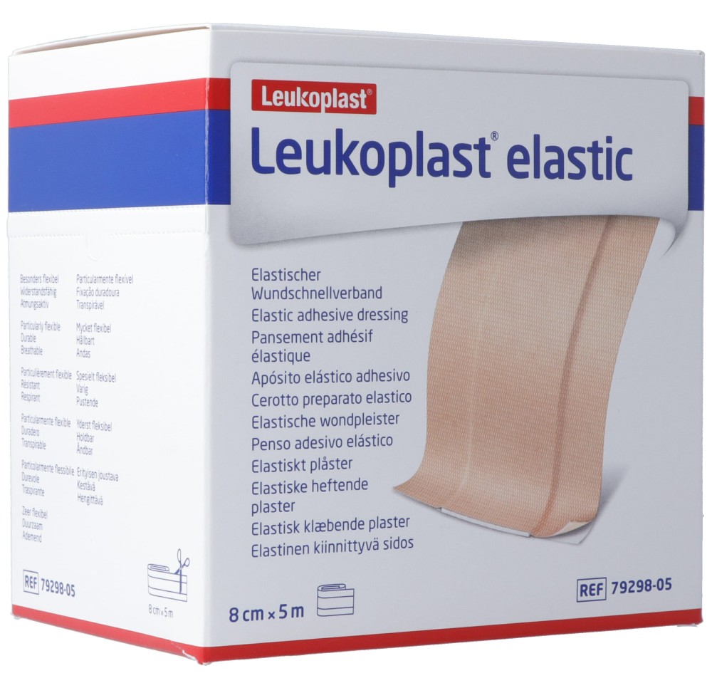 LEUKOPLAST Elastic 8cmx5m rouleau