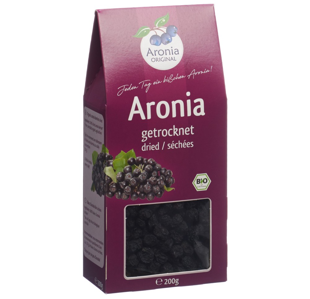 ARONIA ORIGINAL bio baies d'aronia séchées 200 g