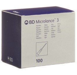 BD MICROLANCE 3 aiguilles 1.20x40mm rose 100 pce