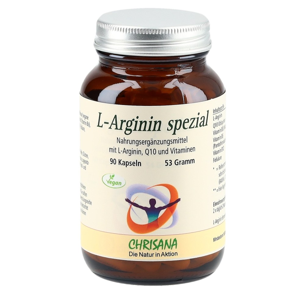 CHRISANA L-Arginin spezial caps bte 90 pce