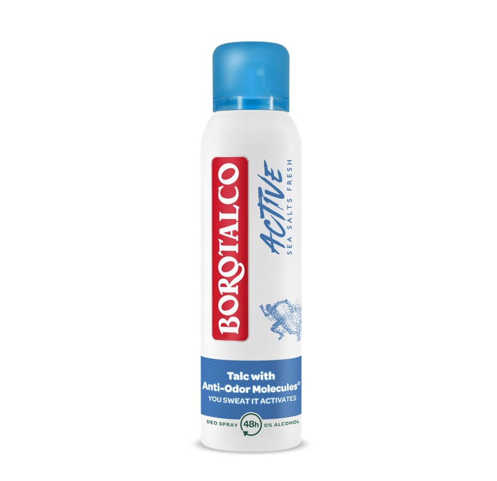 BOROTALCO Deo Active spray sel de mer 150 ml