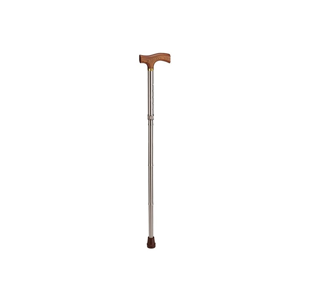 SAHAG Canne pli alu arg -100kg 85-95cm Fritz bois
