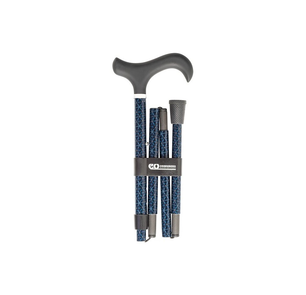 SAHAG Canne carb pli bleu-no -100kg 84-94cm derby