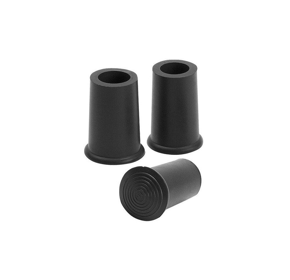 SAHAG Embout noir 18mm pour canne bois