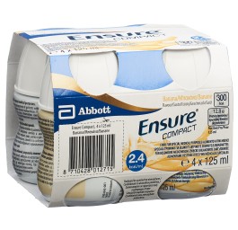 ENSURE Compact banane 4 x 125 ml