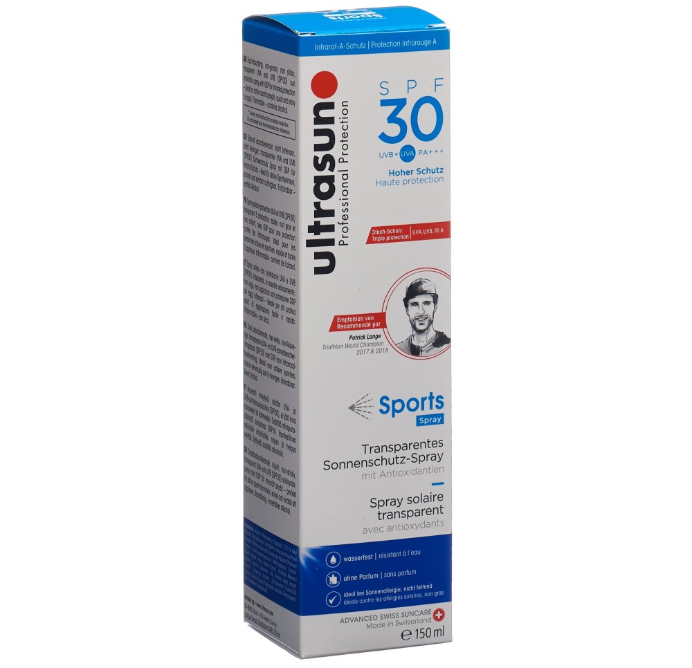 ULTRASUN Sports Spray SPF 30 150 ml