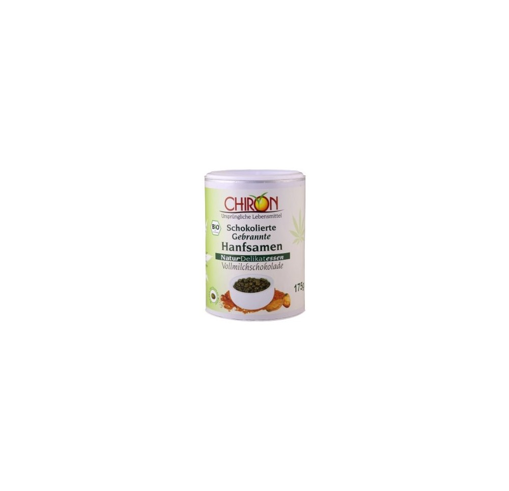 CHIRON Graines chanvre grillé choco lait bio 175 g