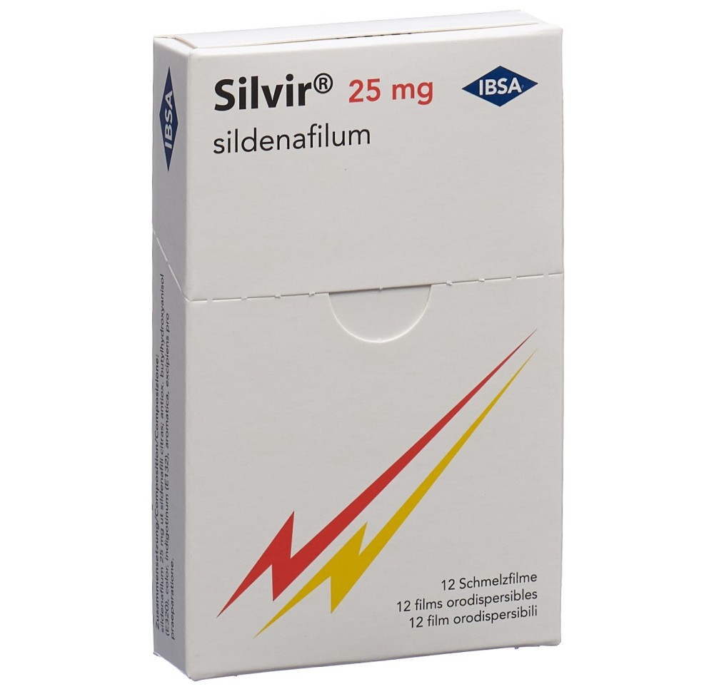 SILVIR film orodisp 25 mg 12 pce