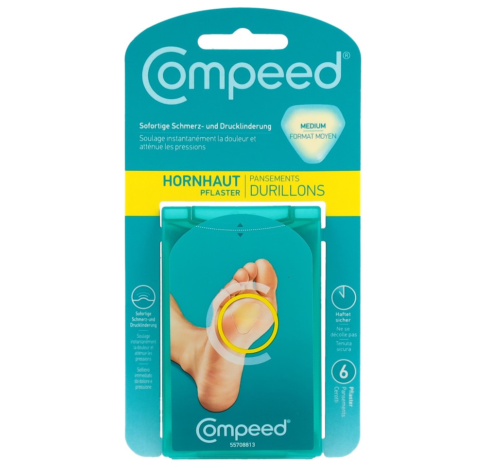 COMPEED pansement durillons M 6 pce