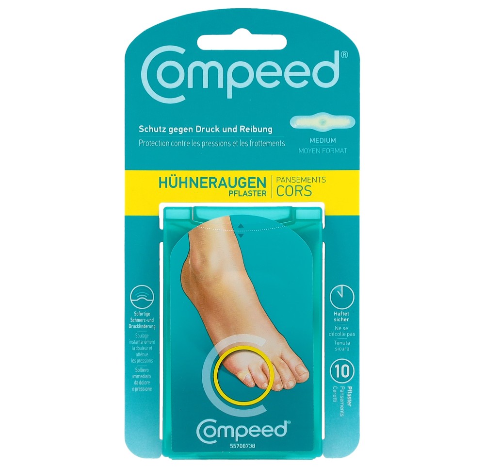 COMPEED pansement cors M 10 pce