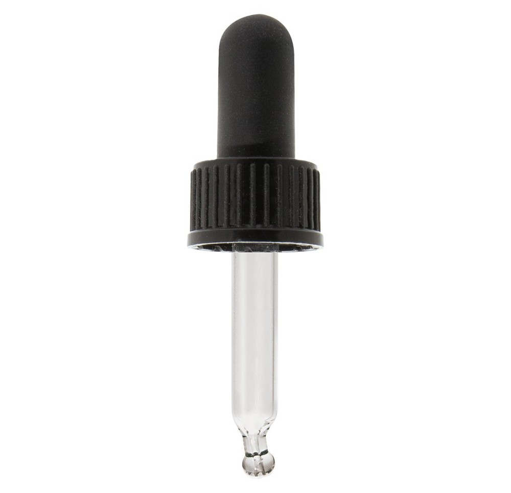 FARFALLA Set 6pce pipette verre brun