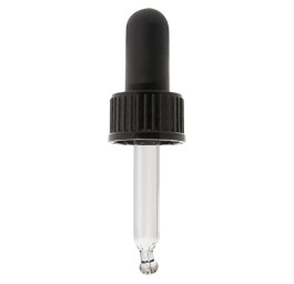FARFALLA Set 6pce pipette verre brun