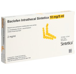 BACLOFEN Intrath Sint 10 mg/5ml bli st 10 amp 5 ml
