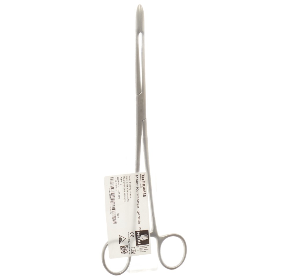 BUTSCH pince tampons Maier 25cm droite