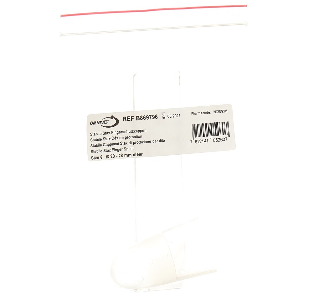 OMNIMED Stax-Dés de protection Gr6 perforée trans