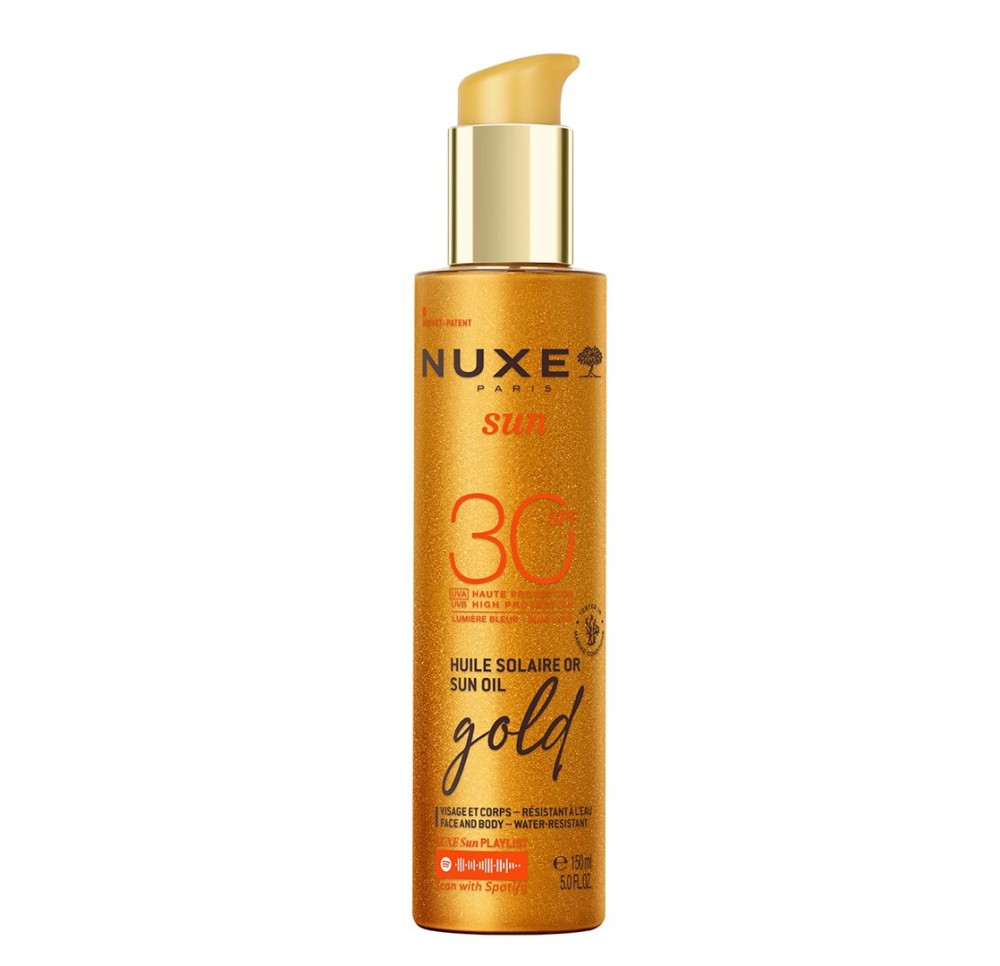 NUXE Sun Huile Solaire Or Vis&Corps SPF30 150 ml