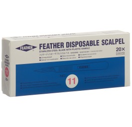 FEATHER scalpel 1x No 11 20 pce
