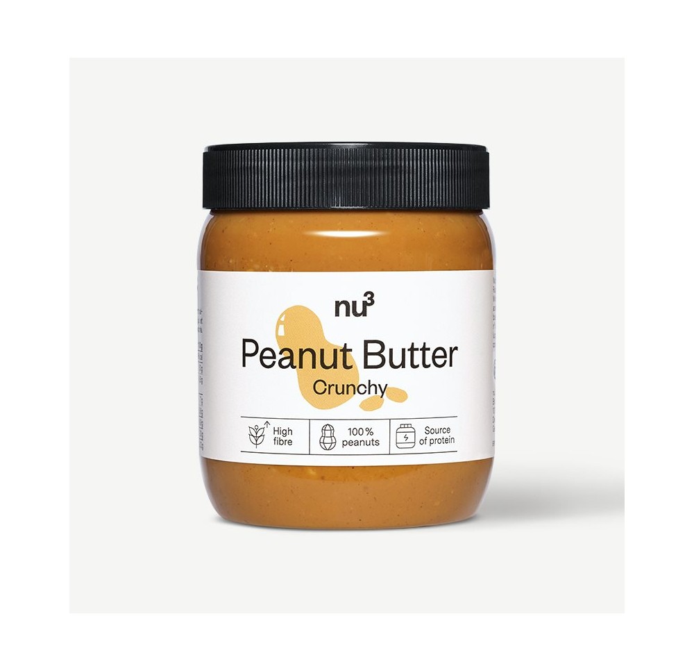 NU3 beurre de cacahuète croustillant 500 g