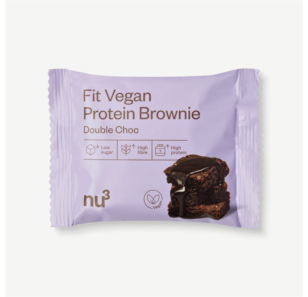 NU3 Fit végane protéine brownie 50 g