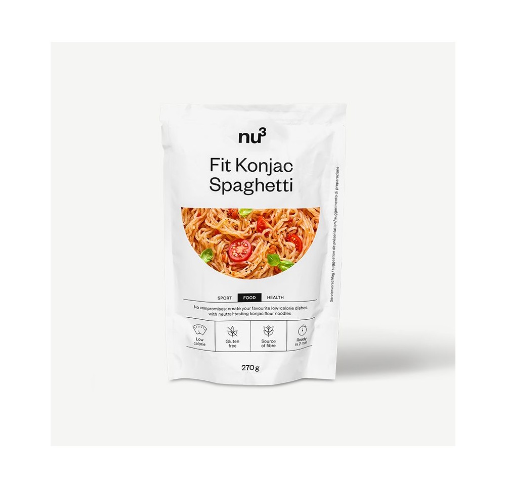 NU3 Fit spaghetti de konjac 270 g
