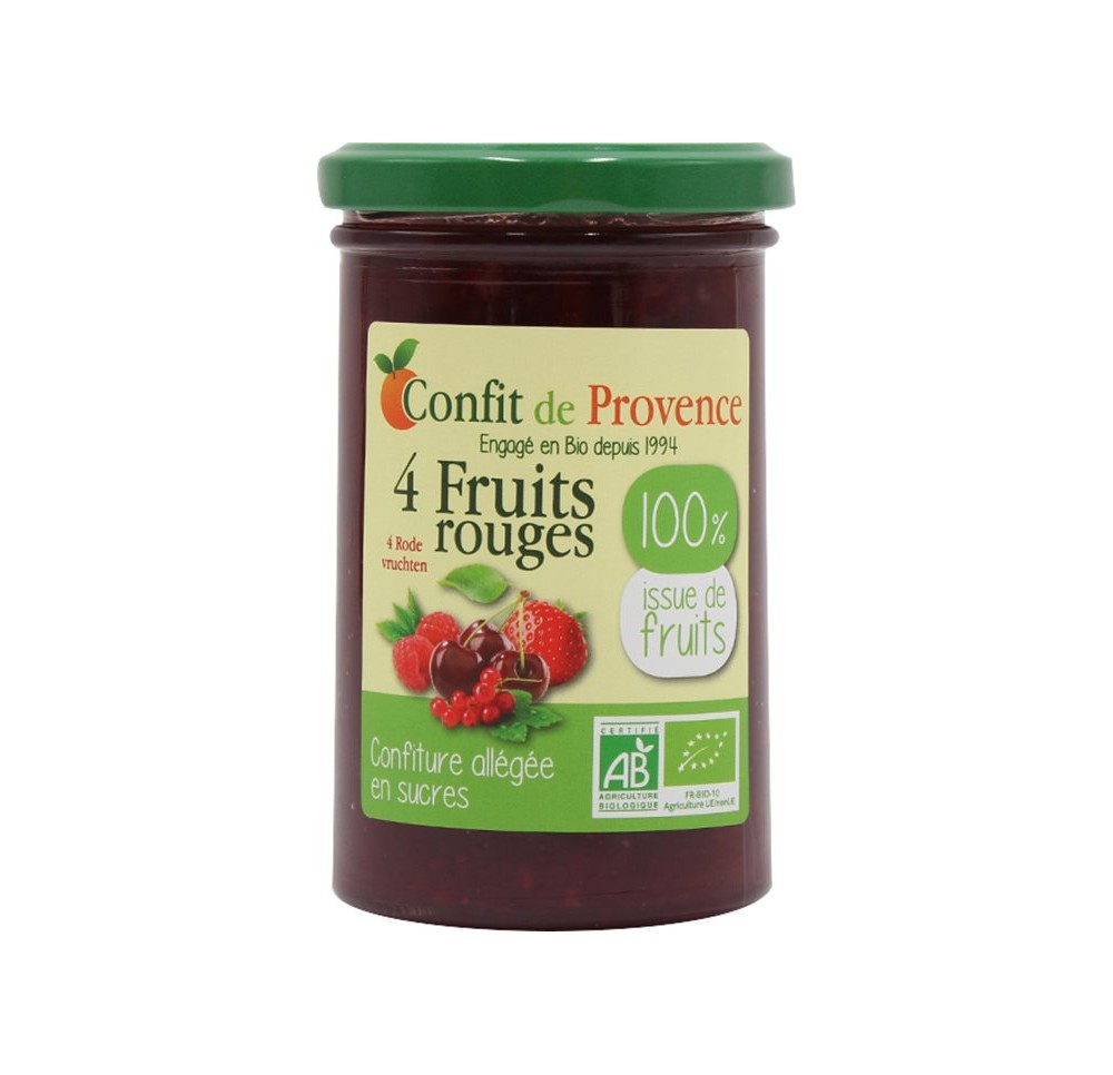 CONFIT PROVENCE confiture rouges s suc ajou 290 g