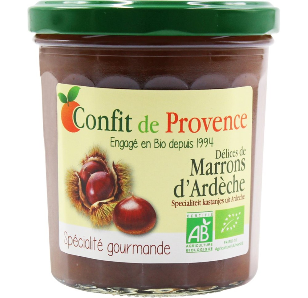 CONFIT PROVENCE confiture marrons d'Ardèche 370 g