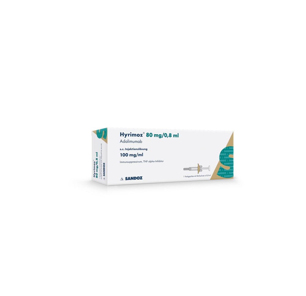 HYRIMOZ sol inj 80 mg/0.8ml ser pré 0.8 ml