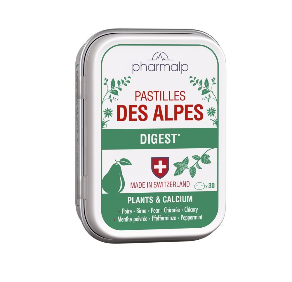 PHARMALP Pastilles des Alpes Digest bte 30 pce