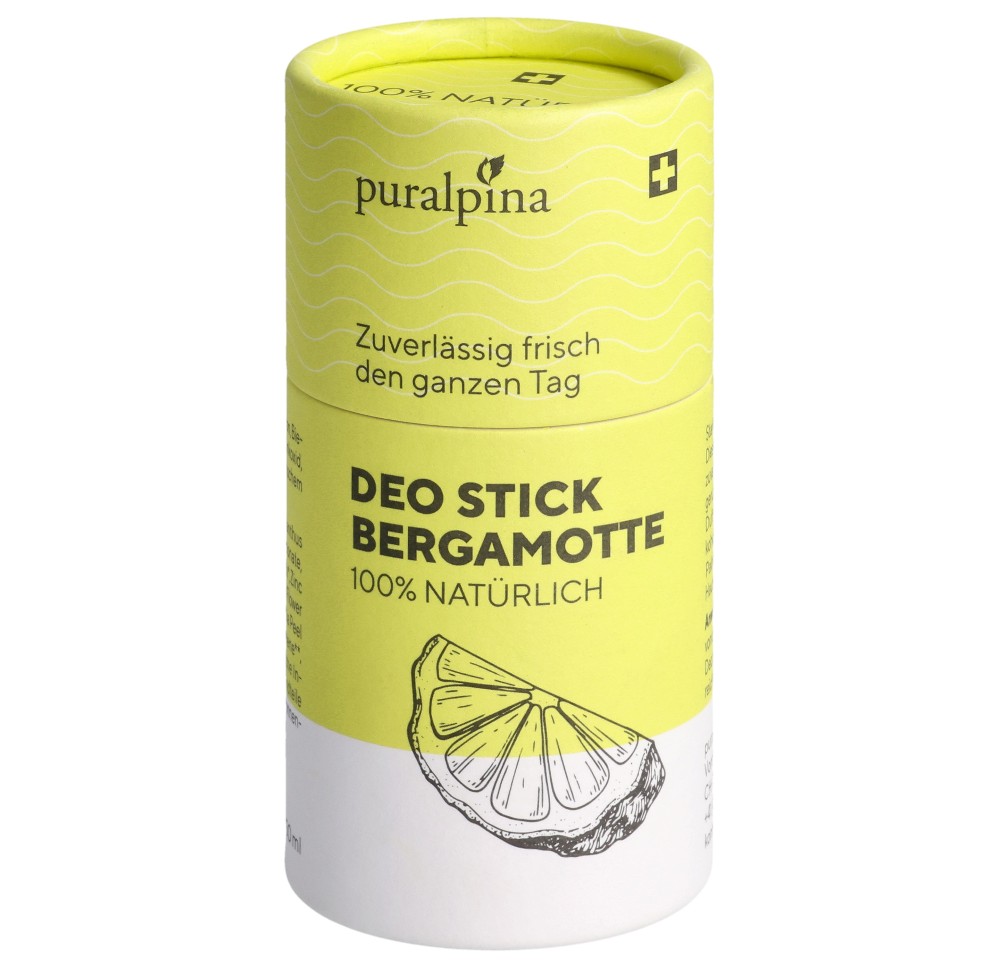 PURALPINA déo stick bergamote 50 ml