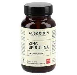 ALGORIGIN Spiruline Zinc cpr (n) fl verre 60 pce