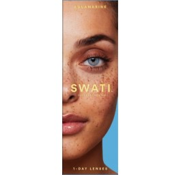 SWATI Kontaktlinsen 1 Tag AQUAMARINE 5 paire