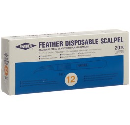 FEATHER scalpel 1x No 12 20 pce