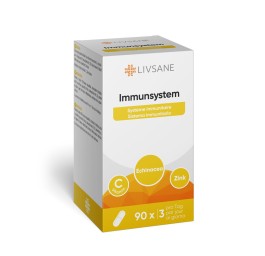 LIVSANE Système immunitaire caps verre 60 pce