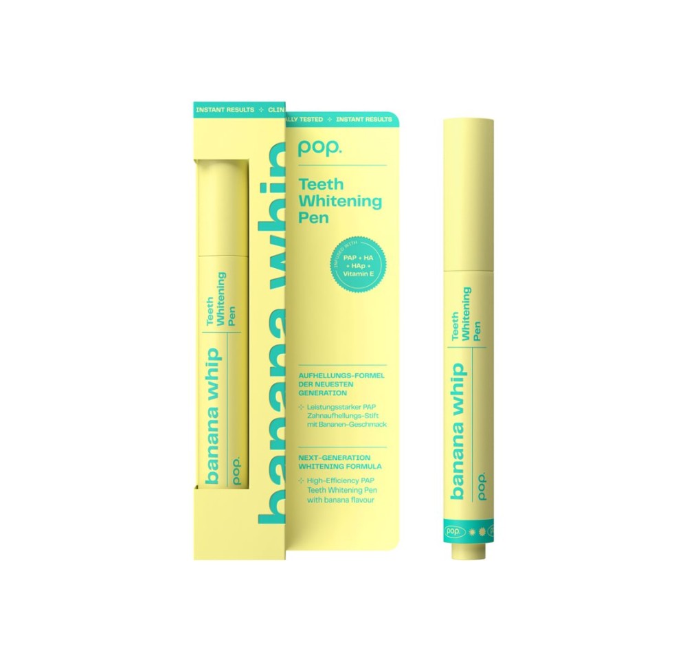 POP PENS Pop Teeth Whitening Pen Banana Whip 4 ml