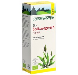 SCHOENENBERGER Plantain suc plant fraî bio 200 ml