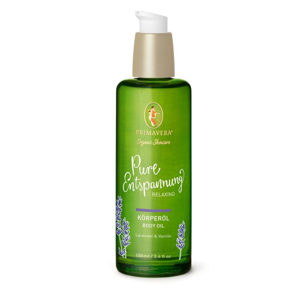 PRIMAVERA Körperöl Pure Entspannung dist 100 ml