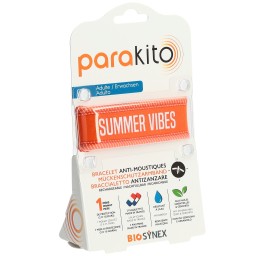 PARAKITO bracelet adulte Summer Vibes orange