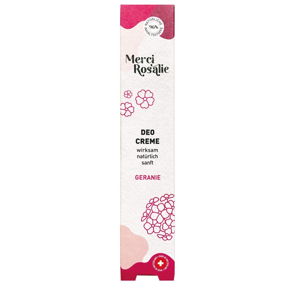 MERCI ROSALIE Déodorant crème géranium tb 50 ml