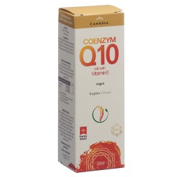 CANNSOL Coenzym Q10 vit E solub eau fl pip 30 ml