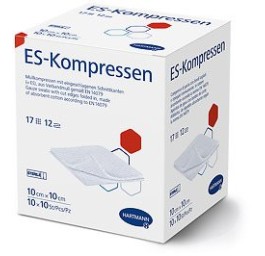 HARTMANN compresse ES 10x10cm 12c st 100 pce