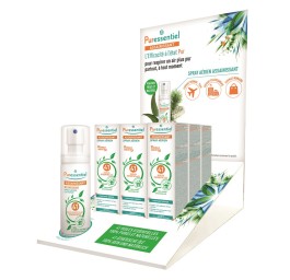 PURESSENTIEL disp spray assainissant 9x75ml+test