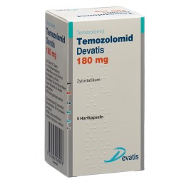 TEMOZOLOMID Devatis caps 180 mg fl 5 pce